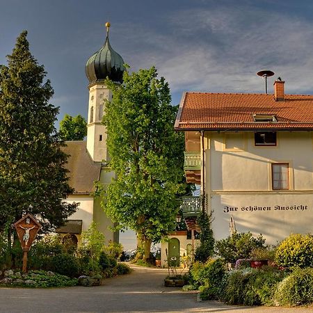 Hotel Zur Schönen Aussicht Feldkirchen-Westerham Exterior foto
