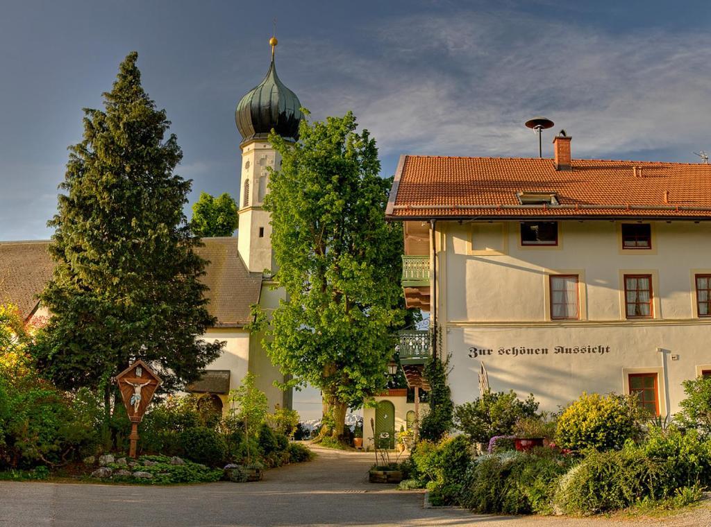 Hotel Zur Schönen Aussicht Feldkirchen-Westerham Exterior foto